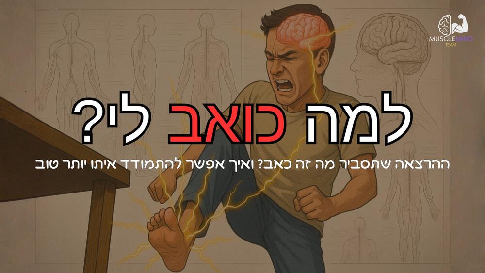 למה כואב לי - שער ההרצאה